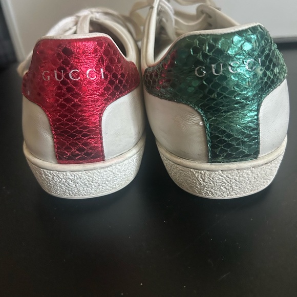 Gucci Red and Green Women's Sneakers - Picture 1 of 14
